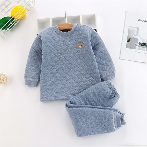 clothing sets winter pajamas for baby kid clothes suit three layers cotton toddler boys children clothes girl thermal underwearpant sleepwea, White
clothing sets winter pajamas for baby kid clothes suit three layers cotton toddler boys children clothes girl thermal underwearpant sleepwea, White