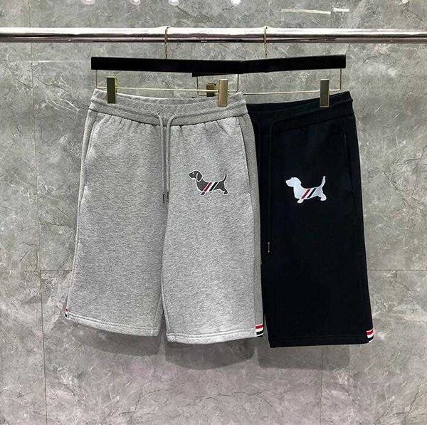 2022 fashion brand tb thom casual shorts men summer cotton sports trousers striped puppy pattern mens jogger track, Black
2022 fashion brand tb thom casual shorts men summer cotton sports trousers striped puppy pattern mens jogger track, Black