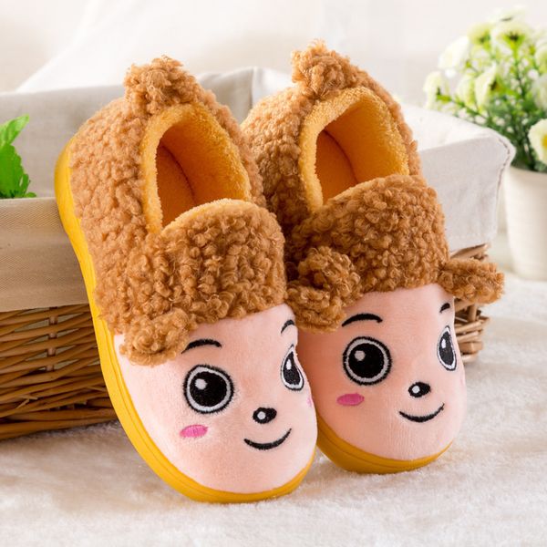 slipper children slippers boys girls house sheep shoes kids indoor baby fur warm 220928, Black;grey
slipper children slippers boys girls house sheep shoes kids indoor baby fur warm 220928, Black;grey
