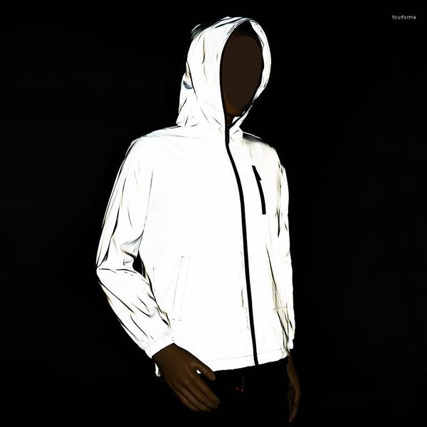men's jackets long sleeved reflective jacket men women harajuku windbreaker streetwear noctilucent hooded hip-hop night shiny coat, Black;brown
men's jackets long sleeved reflective jacket men women harajuku windbreaker streetwear noctilucent hooded hip-hop night shiny coat, Black;brown