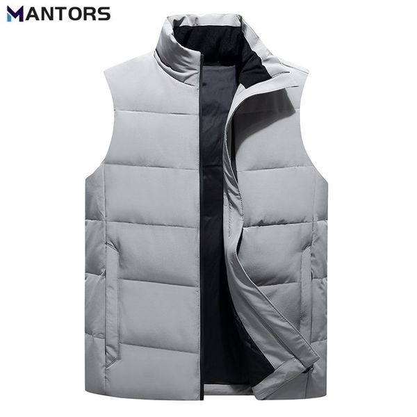 mens down parkas mantors winter jacket vest solid color white duck filling warm casual waistcoat fashion sleeveless 220928, Black
mens down parkas mantors winter jacket vest solid color white duck filling warm casual waistcoat fashion sleeveless 220928, Black