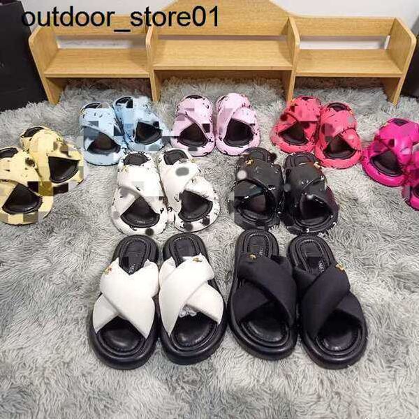 slippers designer slides sandals new leather fashion summer thick soled women cross belt muffin bread shoes, Black
slippers designer slides sandals new leather fashion summer thick soled women cross belt muffin bread shoes, Black