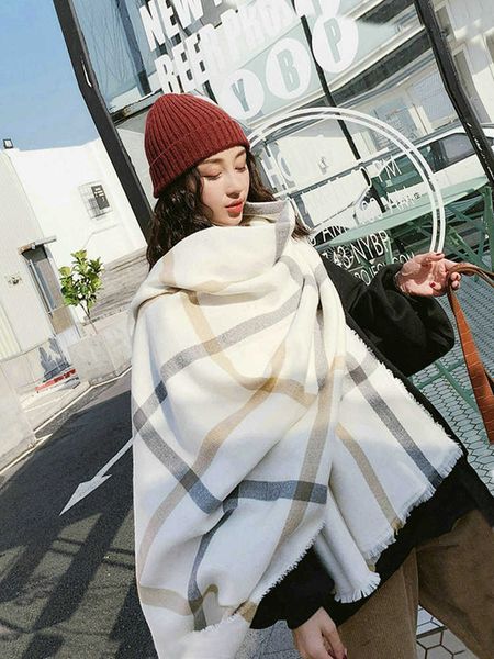 scarves women winter scarf 2022 imitation cashmere plaid shawls pashmina wrap scarve lady stoles bufanda mujer femme hijab g220927, Blue;gray
scarves women winter scarf 2022 imitation cashmere plaid shawls pashmina wrap scarve lady stoles bufanda mujer femme hijab g220927, Blue;gray