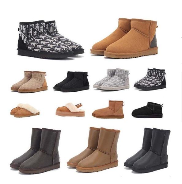 2022 winter snow boots black grey brown fashion classic ankle girls short boots shoes slippers
2022 winter snow boots black grey brown fashion classic ankle girls short boots shoes slippers