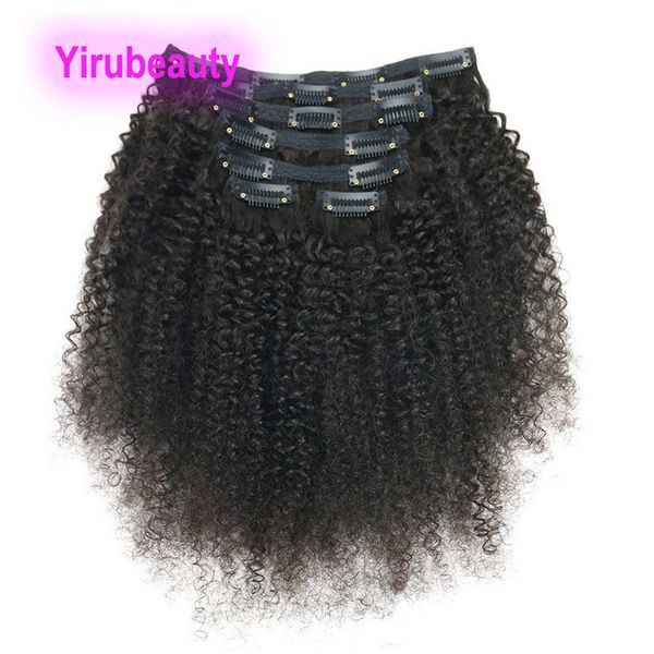 brazilian human virgin hair clip-in afro kinky curly hair extensions indian malaysian peruvian natural color 100g-120g, Black;brown
brazilian human virgin hair clip-in afro kinky curly hair extensions indian malaysian peruvian natural color 100g-120g, Black;brown