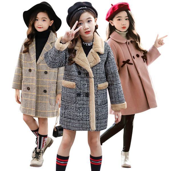coat autumn winter girls hairy fashion design long for kids outerwear grid pattern 4 to 12 years old 220927, Blue;gray
coat autumn winter girls hairy fashion design long for kids outerwear grid pattern 4 to 12 years old 220927, Blue;gray