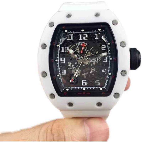 watches wristwatch luxury richa milles designer men's fully automatic mechanical watch ceramic hollow out personalized tape calendar, Slivery;brown
watches wristwatch luxury richa milles designer men's fully automatic mechanical watch ceramic hollow out personalized tape calendar, Slivery;brown