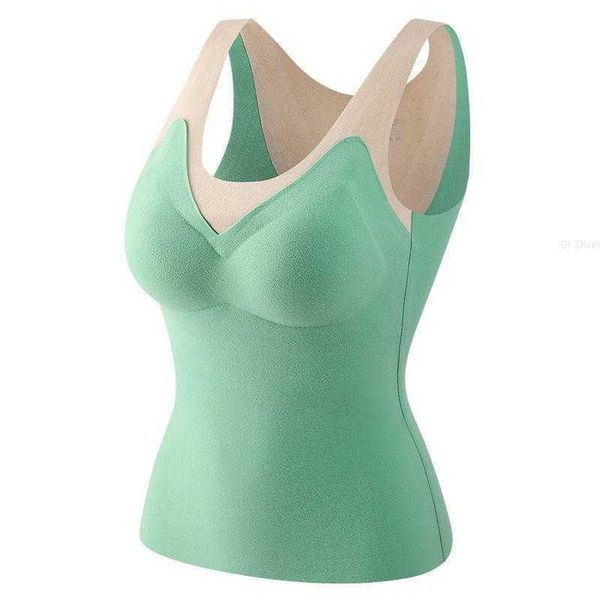 camisoles tanks women 2021 autumn winter thermal underwear vest female slim fit plus velvet ladies warm bottoming e298, Black;pink
camisoles tanks women 2021 autumn winter thermal underwear vest female slim fit plus velvet ladies warm bottoming e298, Black;pink