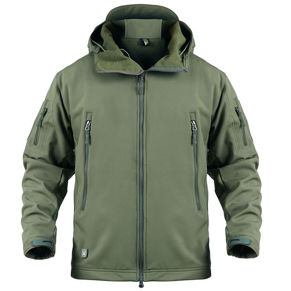 brand clothing men military jacket us army tactical sharkskin softshell autumn winter outerwear camouflage jacket and coat, Black;brown
brand clothing men military jacket us army tactical sharkskin softshell autumn winter outerwear camouflage jacket and coat, Black;brown
