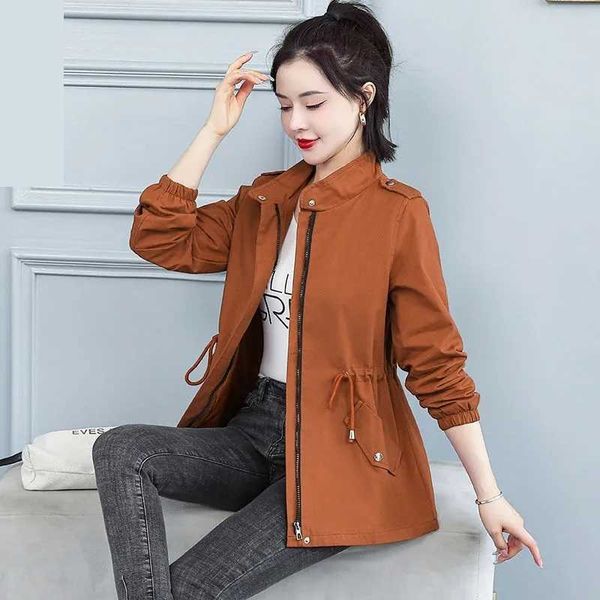 trench coats lining short trench coat women 2022 spring autumn slim stand collar long-sleeved outwear solid casual coat female windbreakers, Tan;black
trench coats lining short trench coat women 2022 spring autumn slim stand collar long-sleeved outwear solid casual coat female windbreakers, Tan;black