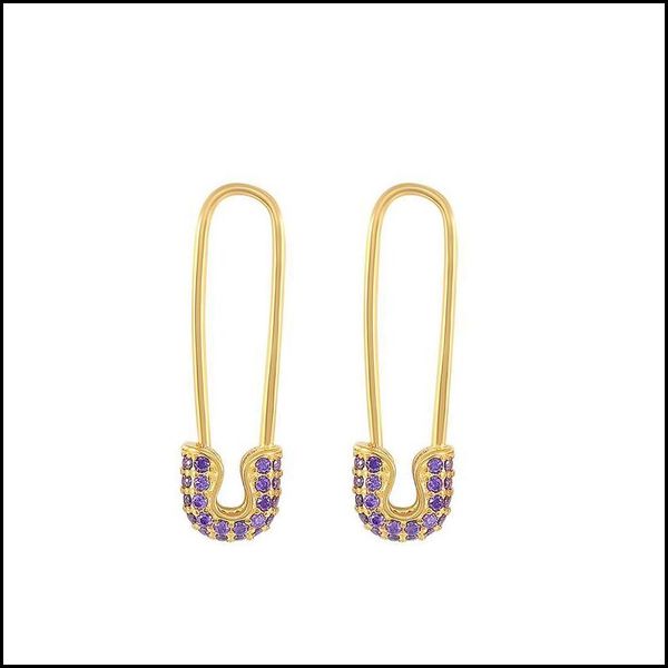 stud stud aide 925 sterling sier colorf zircon mosaic safety pin earrings for women rainbow crystal on ear studs fine jewel bdegarden dhcnp, Golden;silver
stud stud aide 925 sterling sier colorf zircon mosaic safety pin earrings for women rainbow crystal on ear studs fine jewel bdegarden dhcnp, Golden;silver