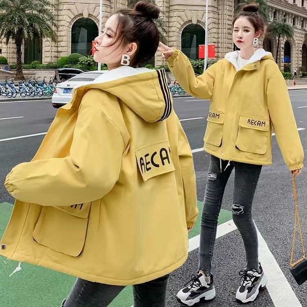 trench coats plush padded windbreaker jacket women 2022 autumn and winter coat wear new loose outwear of wild lamb thick wool female jacke y, Tan;black
trench coats plush padded windbreaker jacket women 2022 autumn and winter coat wear new loose outwear of wild lamb thick wool female jacke y, Tan;black