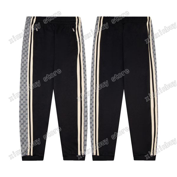 xinxinbuy men designer pant side webbing letter jacquard fabric pocket streetwear women green black s-xl, Black;brown
xinxinbuy men designer pant side webbing letter jacquard fabric pocket streetwear women green black s-xl, Black;brown