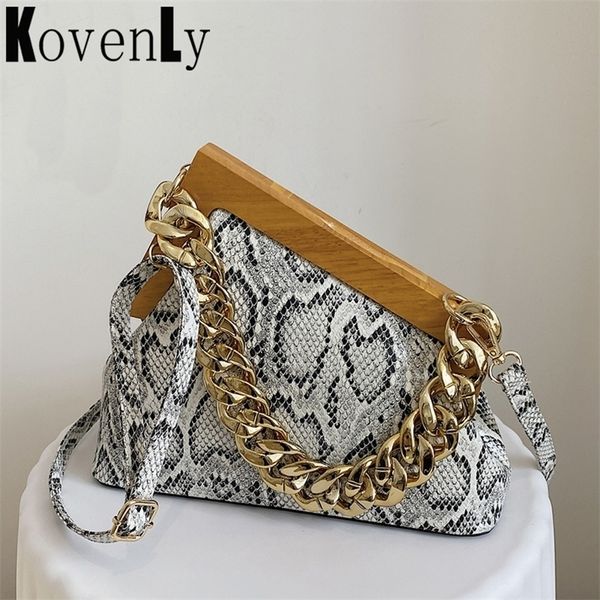 evening bags lady handbag luxury designer clutch snake pattern wooden clip handbags and purse woman vintage shoulder 220928
evening bags lady handbag luxury designer clutch snake pattern wooden clip handbags and purse woman vintage shoulder 220928
