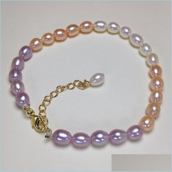 beaded strands natural freshwater pearl bracelet for women rice-shape handmade christmas gift fashion jewelry drop delivery 2021 brac dh8zt, Black
beaded strands natural freshwater pearl bracelet for women rice-shape handmade christmas gift fashion jewelry drop delivery 2021 brac dh8zt, Black