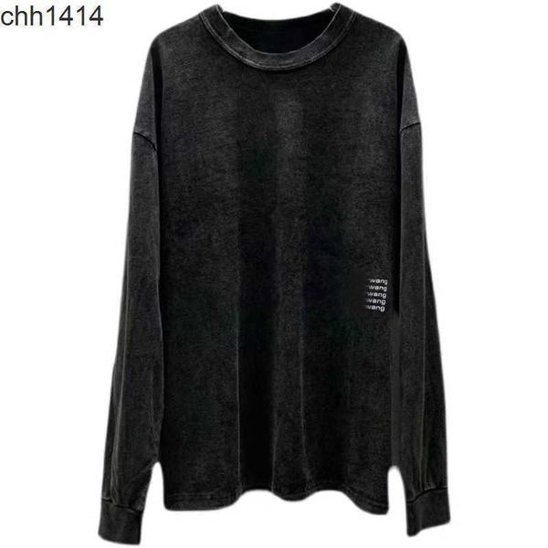 aw king fashion brand autumn and winter new sweatshirt worn wash round neck letter print loose long sleeve, Black
aw king fashion brand autumn and winter new sweatshirt worn wash round neck letter print loose long sleeve, Black