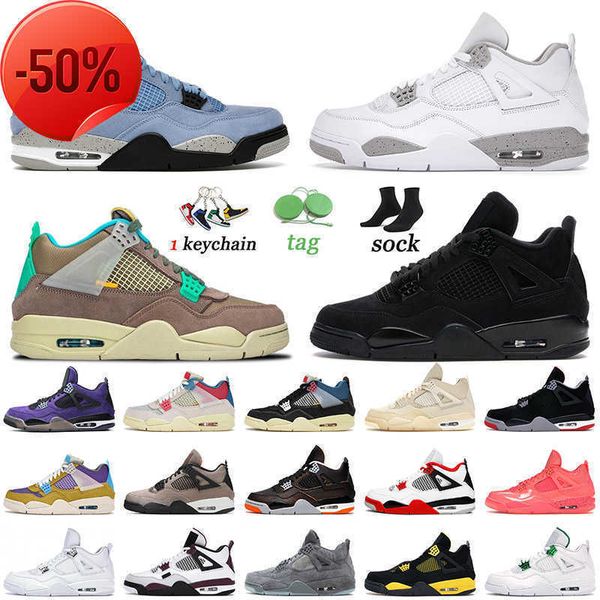 2021 basketball shoes 4 4s black cat jumpman university blue white oreo taupe haze mens womens trainers sneakers size us
2021 basketball shoes 4 4s black cat jumpman university blue white oreo taupe haze mens womens trainers sneakers size us