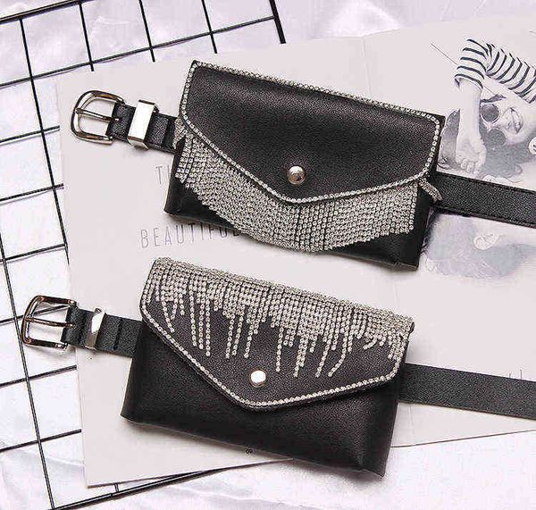 belt bags blinkbling sparkling rhinestone tassel concealed buckle pu leather waist bag belt women s fashion trend ab 220723
belt bags blinkbling sparkling rhinestone tassel concealed buckle pu leather waist bag belt women s fashion trend ab 220723