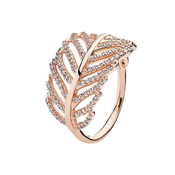 18k rose gold sparkling feather ring 925 sterling silver wedding gift jewelry for women girls with original box for pandora cz diamond engag, Slivery;golden
18k rose gold sparkling feather ring 925 sterling silver wedding gift jewelry for women girls with original box for pandora cz diamond engag, Slivery;golden
