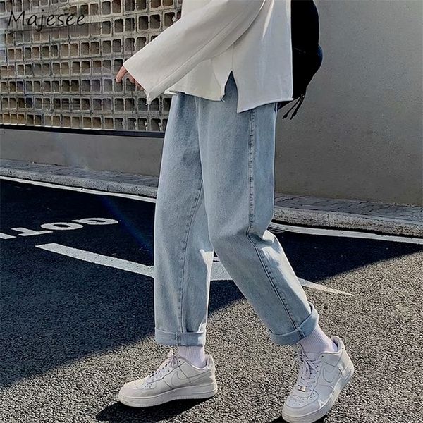 men's jeans men solid vintage chic retro fashion handsome harajuku streetwear high street simple all match s 3xl loose casual denim 220, Blue
men's jeans men solid vintage chic retro fashion handsome harajuku streetwear high street simple all match s 3xl loose casual denim 220, Blue