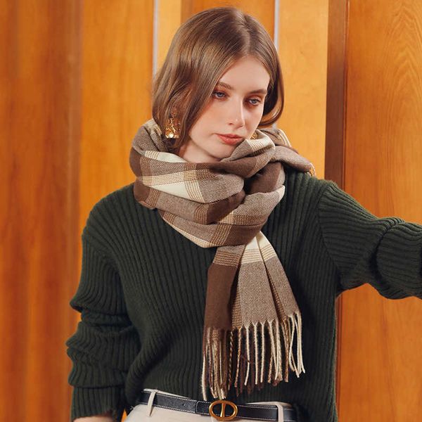 scarves plaid scarf winter warm cashmere women long pashmina foulard female scarves lady tassel shawl wraps 2022 design new checkbox g220927, Blue;gray
scarves plaid scarf winter warm cashmere women long pashmina foulard female scarves lady tassel shawl wraps 2022 design new checkbox g220927, Blue;gray
