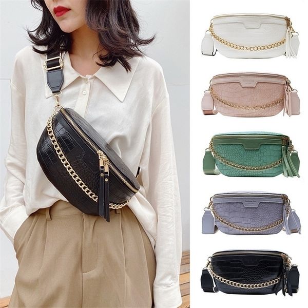 waist bags luxury women's chest leather thick chain shoulder crossbody handbag female belt pouch sac designer brand 220927
waist bags luxury women's chest leather thick chain shoulder crossbody handbag female belt pouch sac designer brand 220927