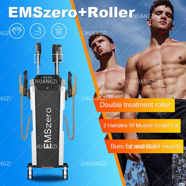 high power dls-emslim roller slimming muscle gainer rf rotation 360° emszero machine
high power dls-emslim roller slimming muscle gainer rf rotation 360° emszero machine