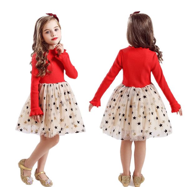 girl's dresses autumn girl long sleeve dress babi kids polka dots dessses for girls children christmas clothes birthday princess vestid, Red;yellow
girl's dresses autumn girl long sleeve dress babi kids polka dots dessses for girls children christmas clothes birthday princess vestid, Red;yellow