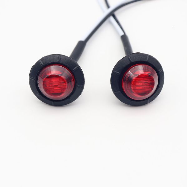 10x yellow amber color bulbs 3/4 inch round led front rear side marker indicators light waterproof bullet clearance light 12v for truck
10x yellow amber color bulbs 3/4 inch round led front rear side marker indicators light waterproof bullet clearance light 12v for truck