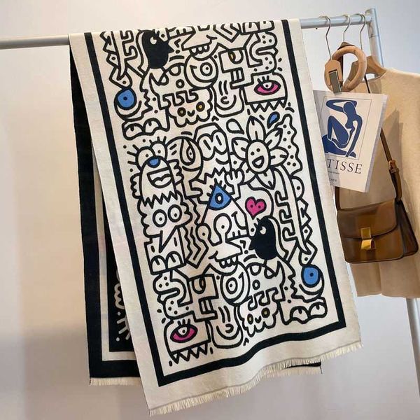 scarves autumn and winter 2022 new cashmere scarves women's versatile color matching multi-element warm decoration shawl long scarf 220, Blue;gray
scarves autumn and winter 2022 new cashmere scarves women's versatile color matching multi-element warm decoration shawl long scarf 220, Blue;gray