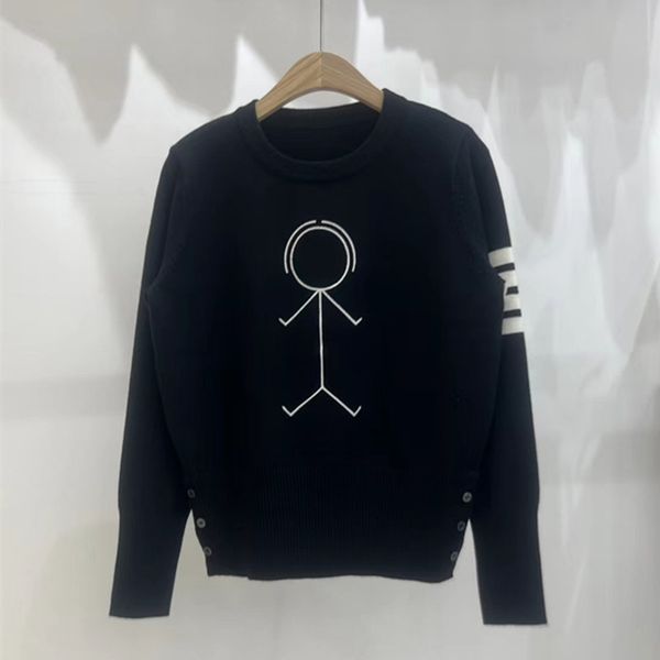 910 2022 runway summer brand same style sweater crew neck long sleeve pullover gray white black women's sweaters qian
910 2022 runway summer brand same style sweater crew neck long sleeve pullover gray white black women's sweaters qian