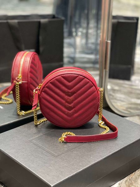 party classic new mini circular bag black cake round bags golden chain shoulder crossbody bag retro leather long strap totes handbags 17cm w
party classic new mini circular bag black cake round bags golden chain shoulder crossbody bag retro leather long strap totes handbags 17cm w
