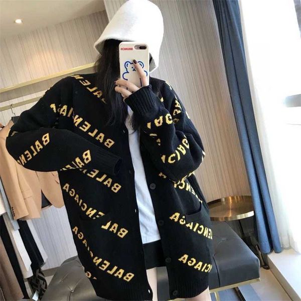 original balencalga hoodie high version paris home autumn and winter fashion jacquard heavy industry double sided letter long cardigan sweat, Black
original balencalga hoodie high version paris home autumn and winter fashion jacquard heavy industry double sided letter long cardigan sweat, Black