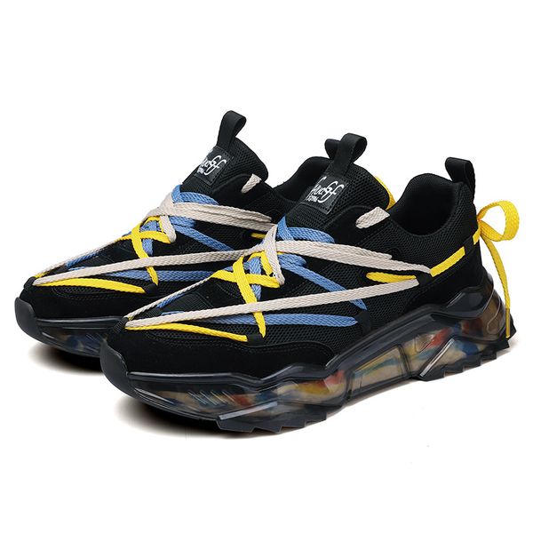korean version with color soles dad shoes men's shoes casual fashion trend thick sneakers
korean version with color soles dad shoes men's shoes casual fashion trend thick sneakers