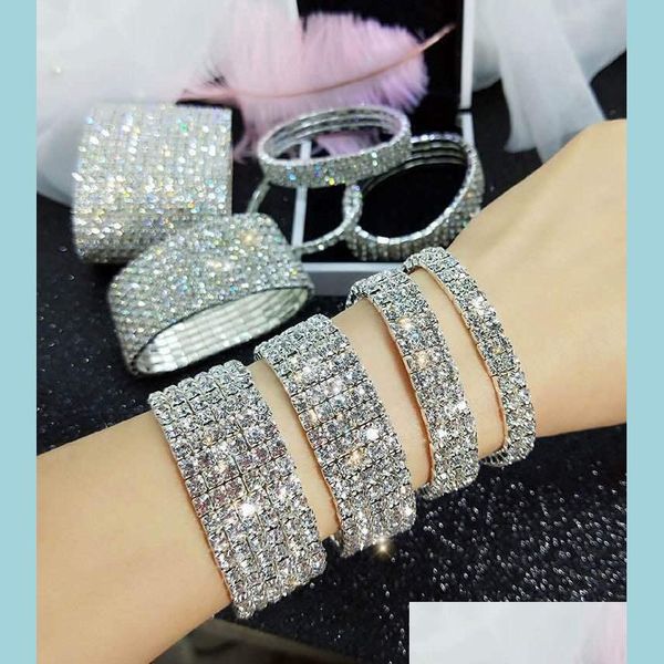 beaded strands shining zircon bracelet elasticity for women cubic inlay charm bride wedding jewelry fashion gifts drop delivery 2021 dh8cd, Black
beaded strands shining zircon bracelet elasticity for women cubic inlay charm bride wedding jewelry fashion gifts drop delivery 2021 dh8cd, Black