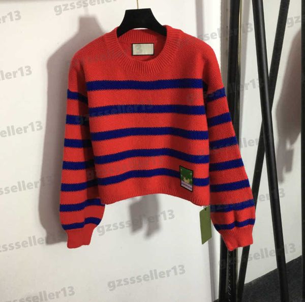 designer women sweaters red round neck autumn womens sweater fashion lantern long sleeve striped panel knit sweater 0912, White;black
designer women sweaters red round neck autumn womens sweater fashion lantern long sleeve striped panel knit sweater 0912, White;black
