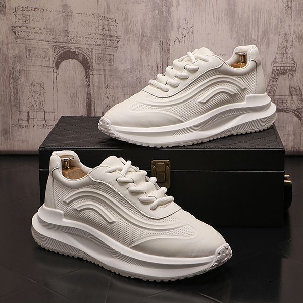 luxury designers dress wedding party shoes solid color versatile comfortable casual sneakers round toe thick bottom oxford business driving, Black
luxury designers dress wedding party shoes solid color versatile comfortable casual sneakers round toe thick bottom oxford business driving, Black