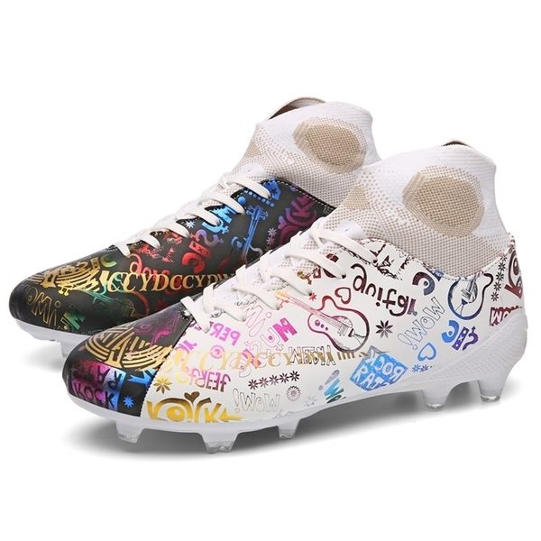 dress shoes fgtf two-tone stitching soccer high-soft wear-resistant football boots cushioning anti-skid men's sneakers size 33-46 22092, Black
dress shoes fgtf two-tone stitching soccer high-soft wear-resistant football boots cushioning anti-skid men's sneakers size 33-46 22092, Black