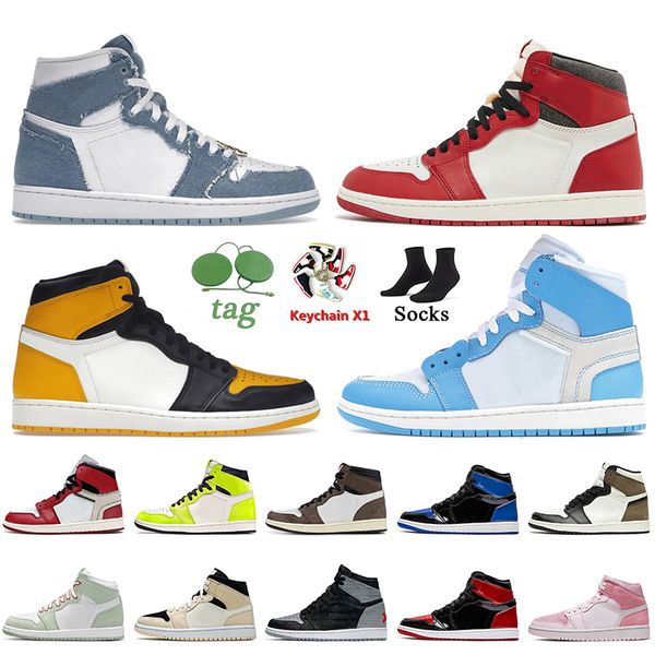 high og denim 1s basketball shoes women mens jorden1s jorda 1 lost found taxi university blue offs white jumpman trainers seafoam dark mocha, Black
high og denim 1s basketball shoes women mens jorden1s jorda 1 lost found taxi university blue offs white jumpman trainers seafoam dark mocha, Black