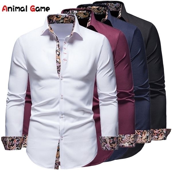 men's casual shirts with collar white man long sleeve mens polo for men famous brands 220928, White;black
men's casual shirts with collar white man long sleeve mens polo for men famous brands 220928, White;black