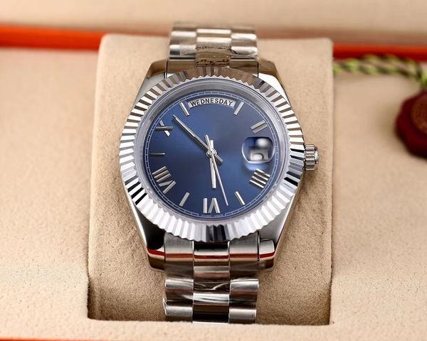 casual men's mechanical watch 41mm dial 8215 movement automatic winding blue literal silver log classic watch, Slivery;brown
casual men's mechanical watch 41mm dial 8215 movement automatic winding blue literal silver log classic watch, Slivery;brown