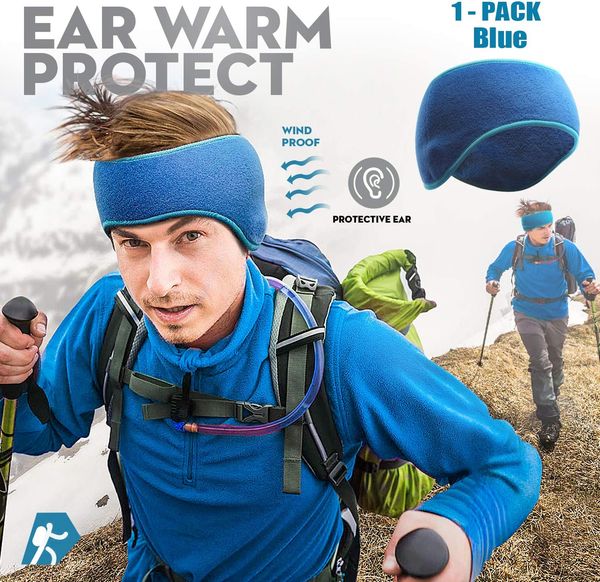 winter fleece ear warmers muffs headband for men women kids ski running cycling, Black;white
winter fleece ear warmers muffs headband for men women kids ski running cycling, Black;white
