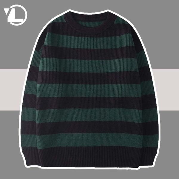 men's sweaters striped knitted sweater men women vintage tate langdon loose sweaters harajuku green warm autumn jumper pullover casual, White;black
men's sweaters striped knitted sweater men women vintage tate langdon loose sweaters harajuku green warm autumn jumper pullover casual, White;black