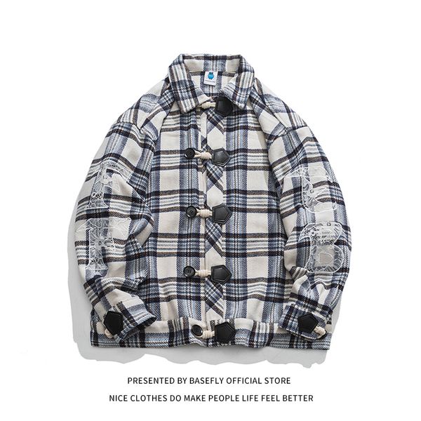 men's jackets arrival retro vintage plaid men shirt women boyfriend style varsity bomber coat casual chic college student 220927, Black;brown
men's jackets arrival retro vintage plaid men shirt women boyfriend style varsity bomber coat casual chic college student 220927, Black;brown