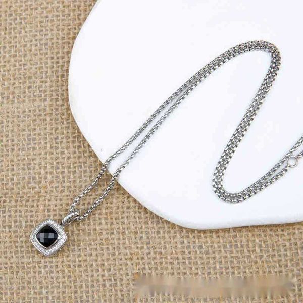 

pendant petite necklace dy vintage necklaces designer jewelry designers luxury pendants men women chain elegance cz onyx popular black charm