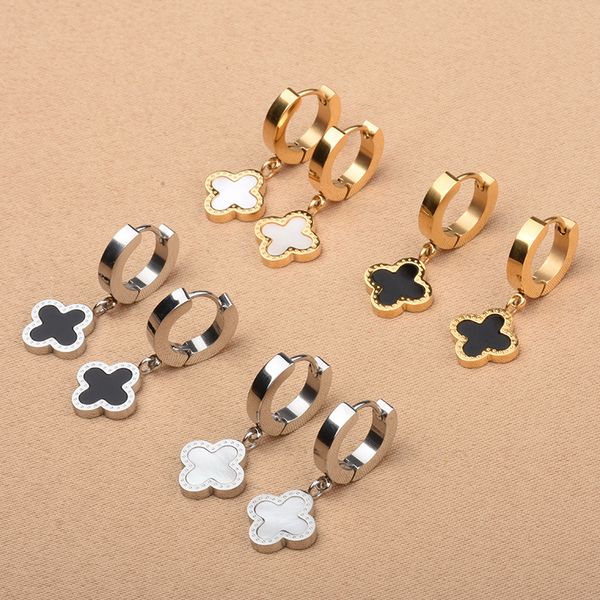 classic brand good lucky clover dangle earring four leaf charm earrings jewelry, Silver
classic brand good lucky clover dangle earring four leaf charm earrings jewelry, Silver
