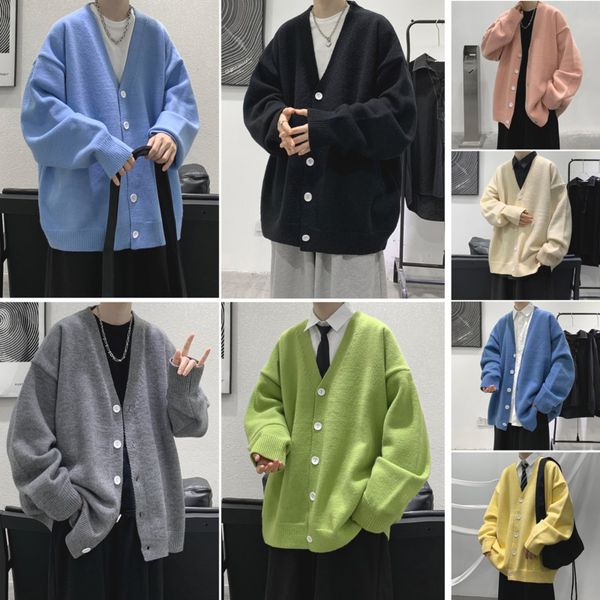 men's sweaters multicolor cardigan sweater men warm fashion casual knitted sweater coat men loose longsleeved sweater mens jumper cloth, White;black
men's sweaters multicolor cardigan sweater men warm fashion casual knitted sweater coat men loose longsleeved sweater mens jumper cloth, White;black