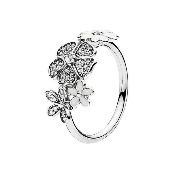 925 sterling silver sparkling white daisy flowers ring for women girls wedding jewelry with original box set for pandora girlfriend gift rin, Slivery;golden
925 sterling silver sparkling white daisy flowers ring for women girls wedding jewelry with original box set for pandora girlfriend gift rin, Slivery;golden