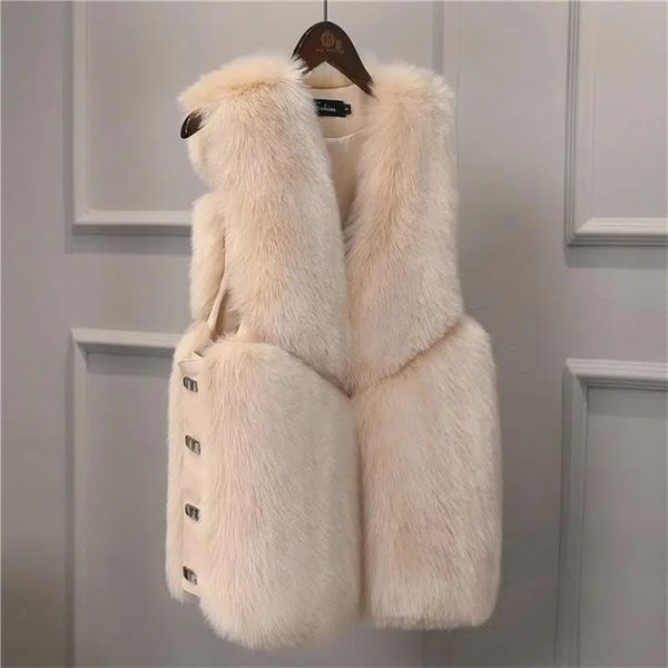 womens fur faux fur faux fur vest coat women stitching sleeveless short cardigan chaleco mujer autumn winter korean fashion vneck waistcoat, Black
womens fur faux fur faux fur vest coat women stitching sleeveless short cardigan chaleco mujer autumn winter korean fashion vneck waistcoat, Black