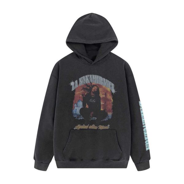 mens hoodies balencaigass designer sweatshirts 22 paris co branded aya singer band pullover loose casual hooded sweater male female lovers, Black
mens hoodies balencaigass designer sweatshirts 22 paris co branded aya singer band pullover loose casual hooded sweater male female lovers, Black